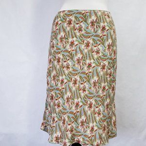 Gap Womens Chiffon Floral skirt size XS 2